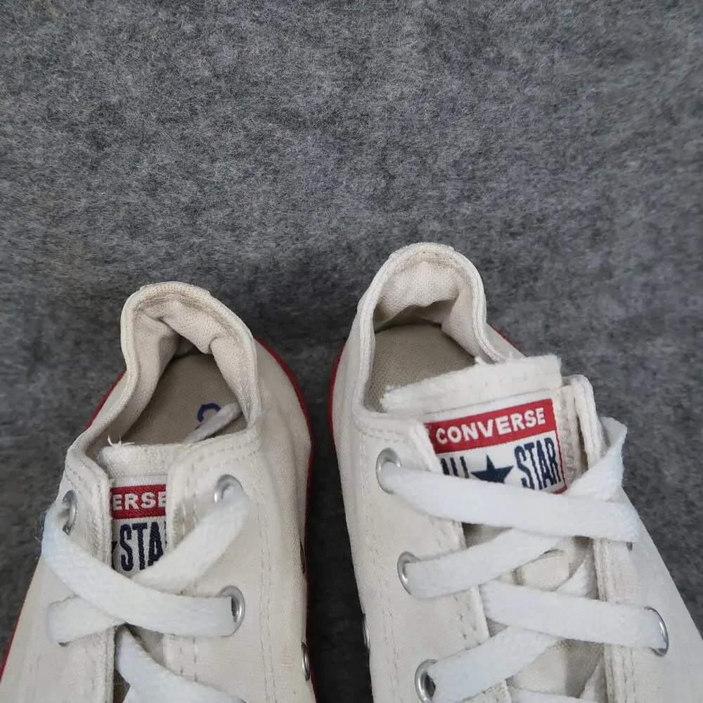 Converse Shoes Kids 2 Sneakers Casual All Star Trainers Canvas White Lace Up